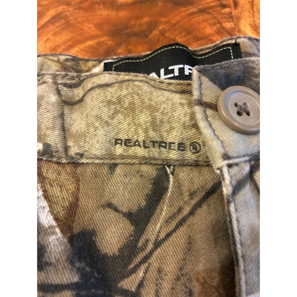 Realtree AP Camo Cargo Pants Mens 36-38 L Gorpcore Streetwear Utility Trousers